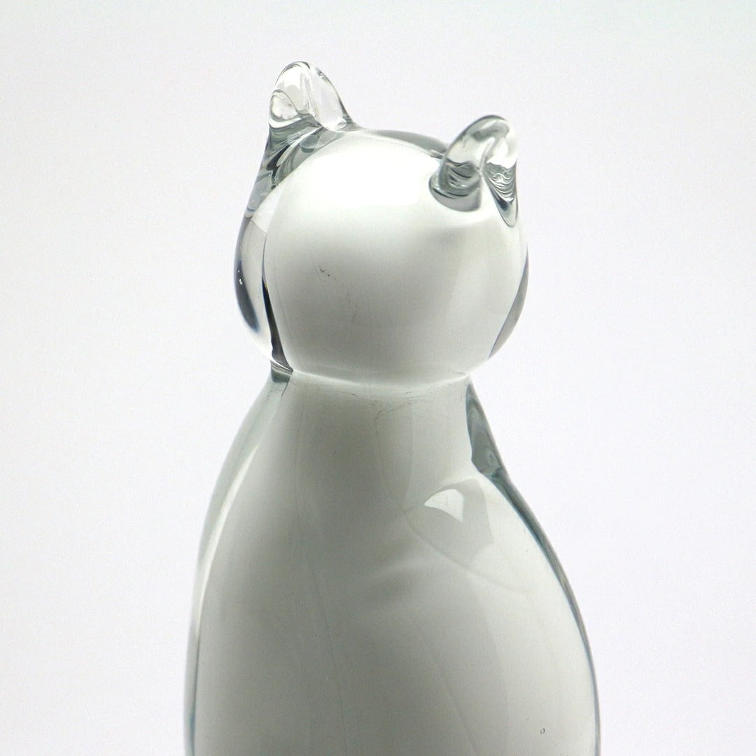 Glass Objet Cat HERE byDETAIL グラス オブジェ キャット 猫
