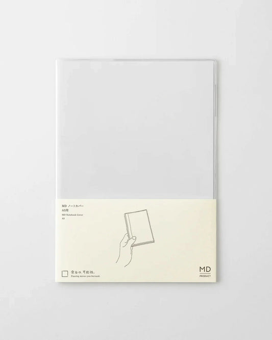 MD PRODUCT PVC 透明 ノートカバー MDノート A5