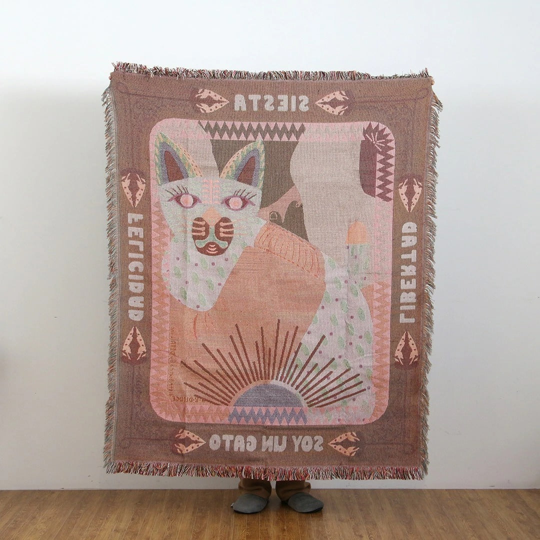 オアハカ スローケット 猫 OAX Throwket DETAIL INC.