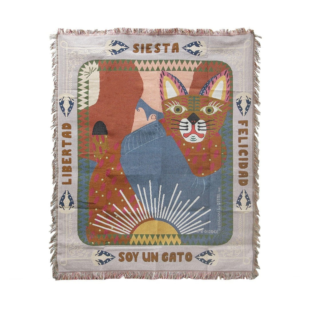 オアハカ スローケット 猫 OAX Throwket DETAIL INC.