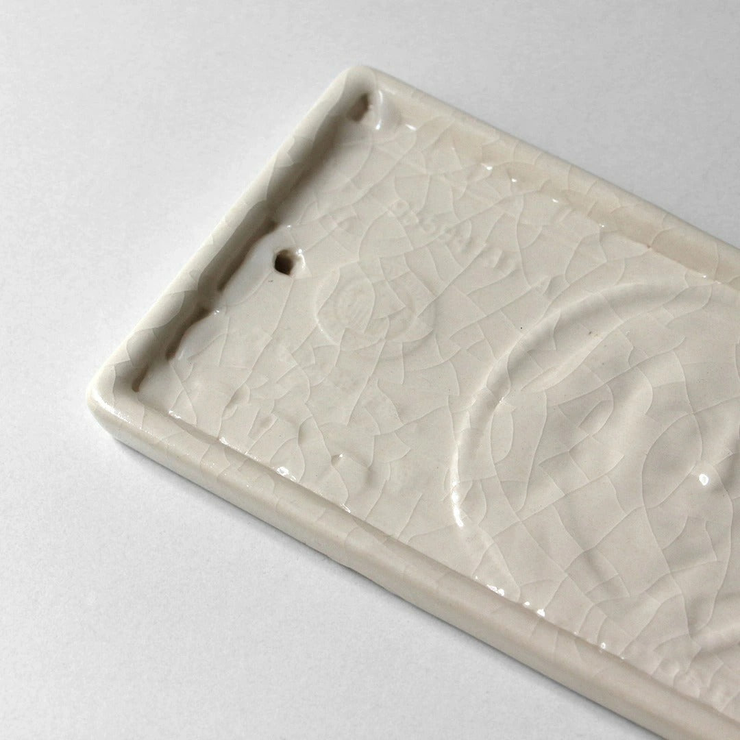 クラックル バッカス トレイ トレー インセンススタンド お香立て 陶器 Crackle Buckus Tray DETAIL