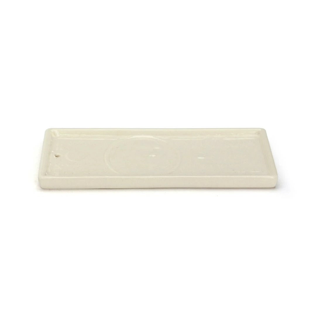 クラックル バッカス トレイ トレー インセンススタンド お香立て 陶器 Crackle Buckus Tray DETAIL