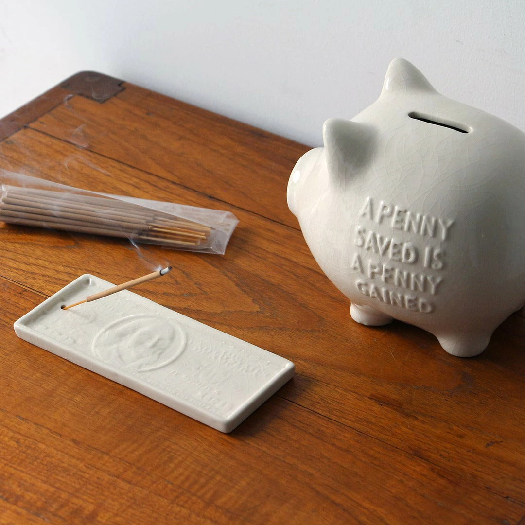 クラックル バッカス トレイ トレー インセンススタンド お香立て 陶器 Crackle Buckus Tray DETAIL