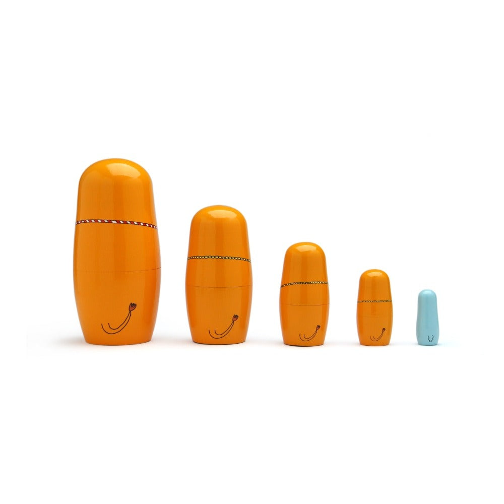 マトリョーシカ ハッピーニューホース Happy New Horse MIDORI KOMATSU DETAIL