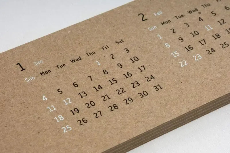 ITO BINDERY 2026 カレンダー