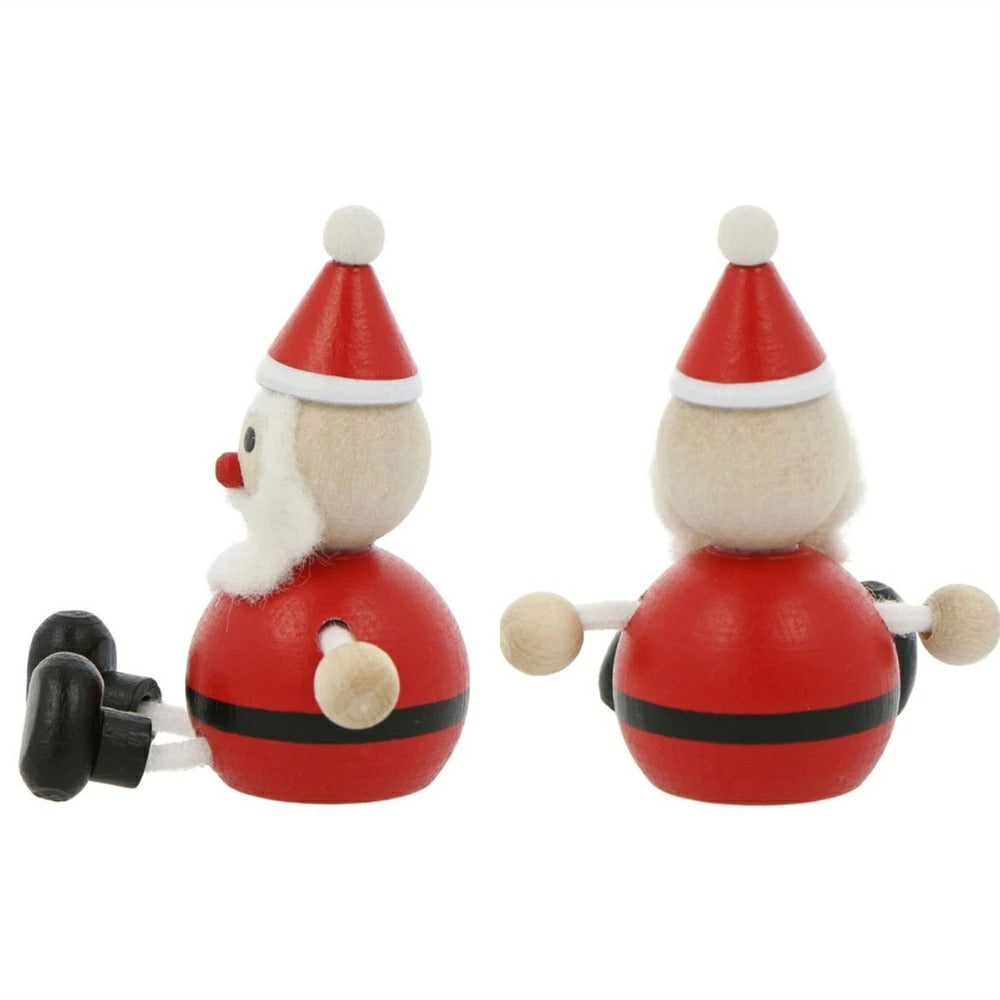 ハラチキ クリスマストイ 木製 サンタクロース トナカイ トムテ チェコ