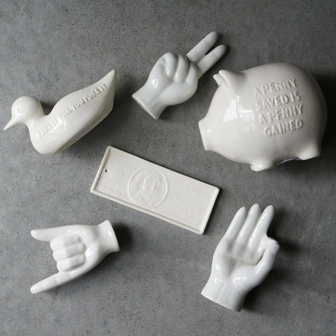 クラックル ピギー バンク Crackle Piggy Bank DETAIL – DESK LABO