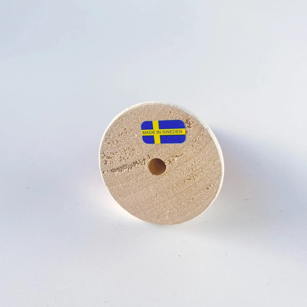 ラッセントレー Larssons Tra 木のサンタ 丸型