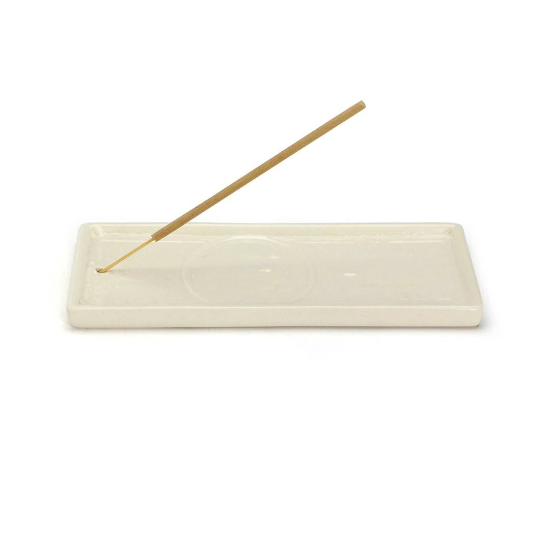 クラックル バッカス トレイ トレー インセンススタンド お香立て 陶器 Crackle Buckus Tray DETAIL