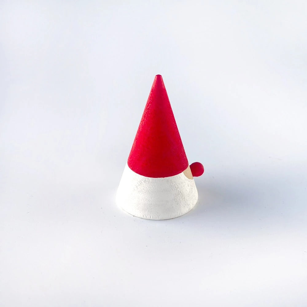 ラッセントレー Larssons Tra 木のサンタ 丸型