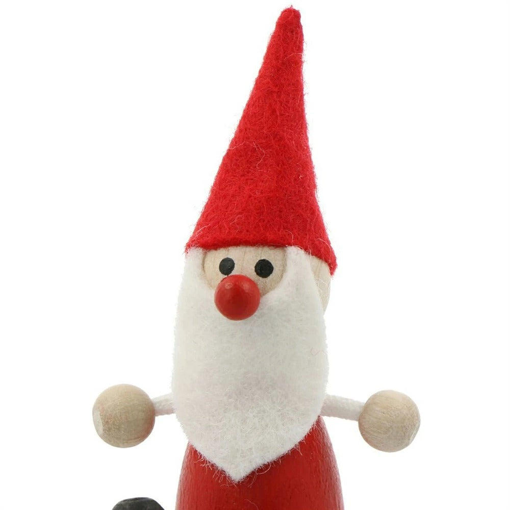 ハラチキ クリスマストイ 木製 サンタクロース トナカイ トムテ チェコ