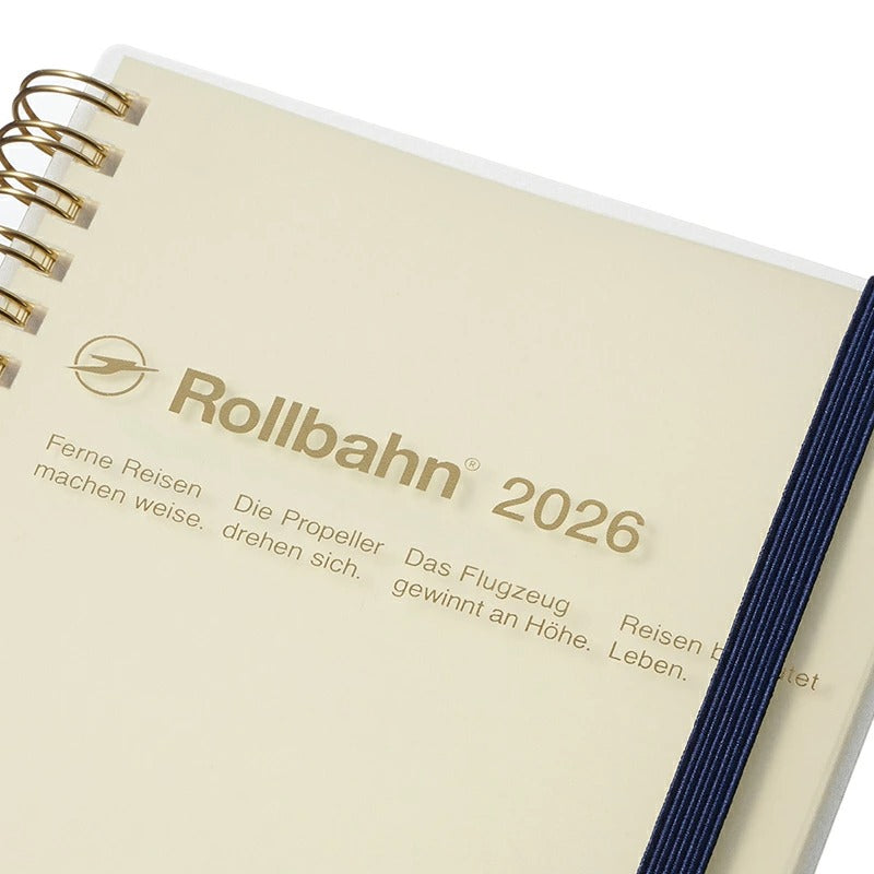 ロルバーン 2026 ダイアリー L クリア デルフォニックス DELFONICS Rollbahn