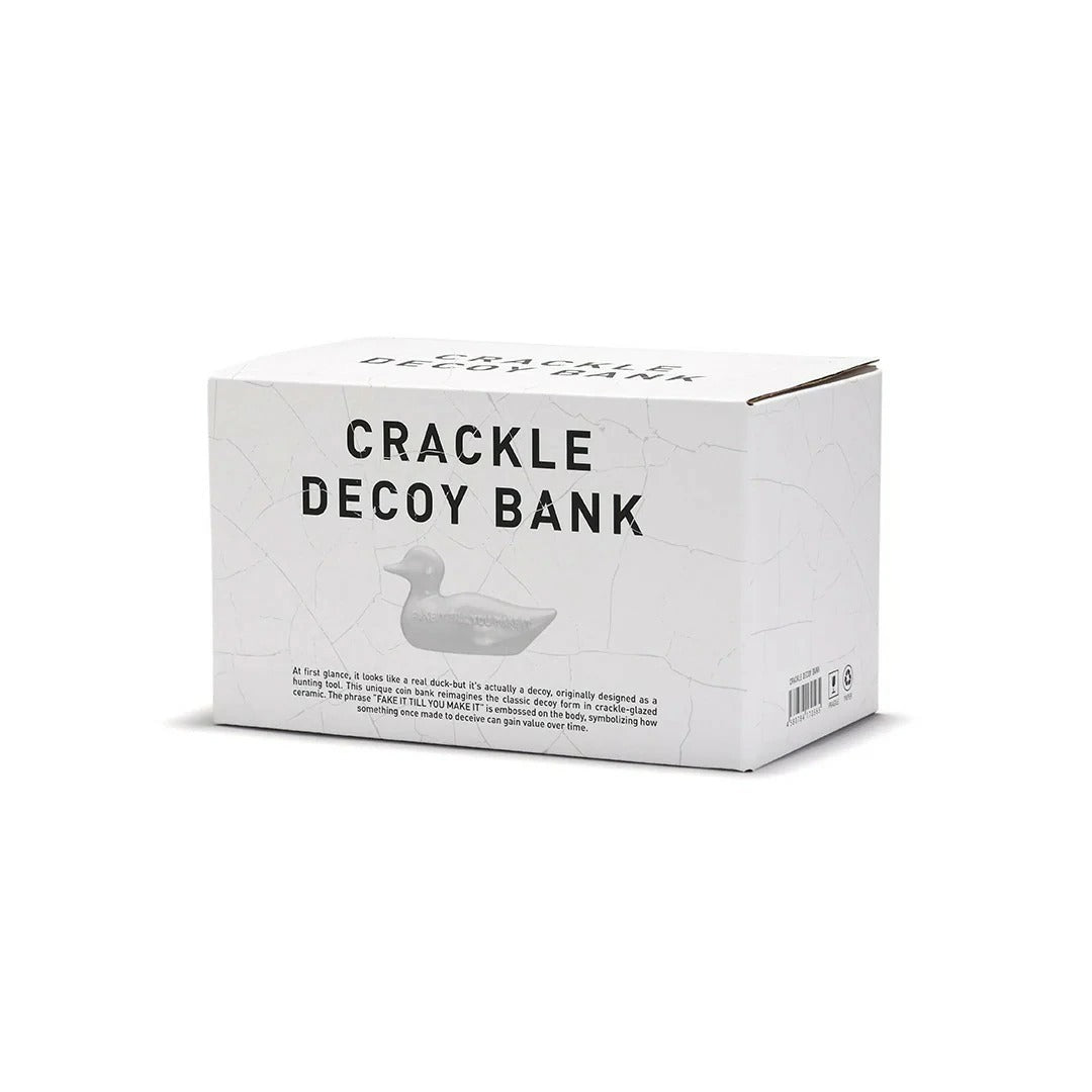 クラックル デコイ バンク 貯金箱 陶器 Crackle Decoy Bank DETAIL