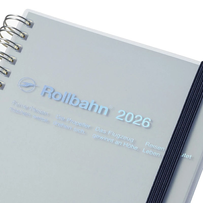 ロルバーン 2026 ダイアリー L クリア デルフォニックス DELFONICS Rollbahn