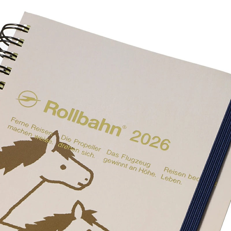 ロルバーン 2026 ダイアリー M ポニー デルフォニックス DELFONICS Rollbahn