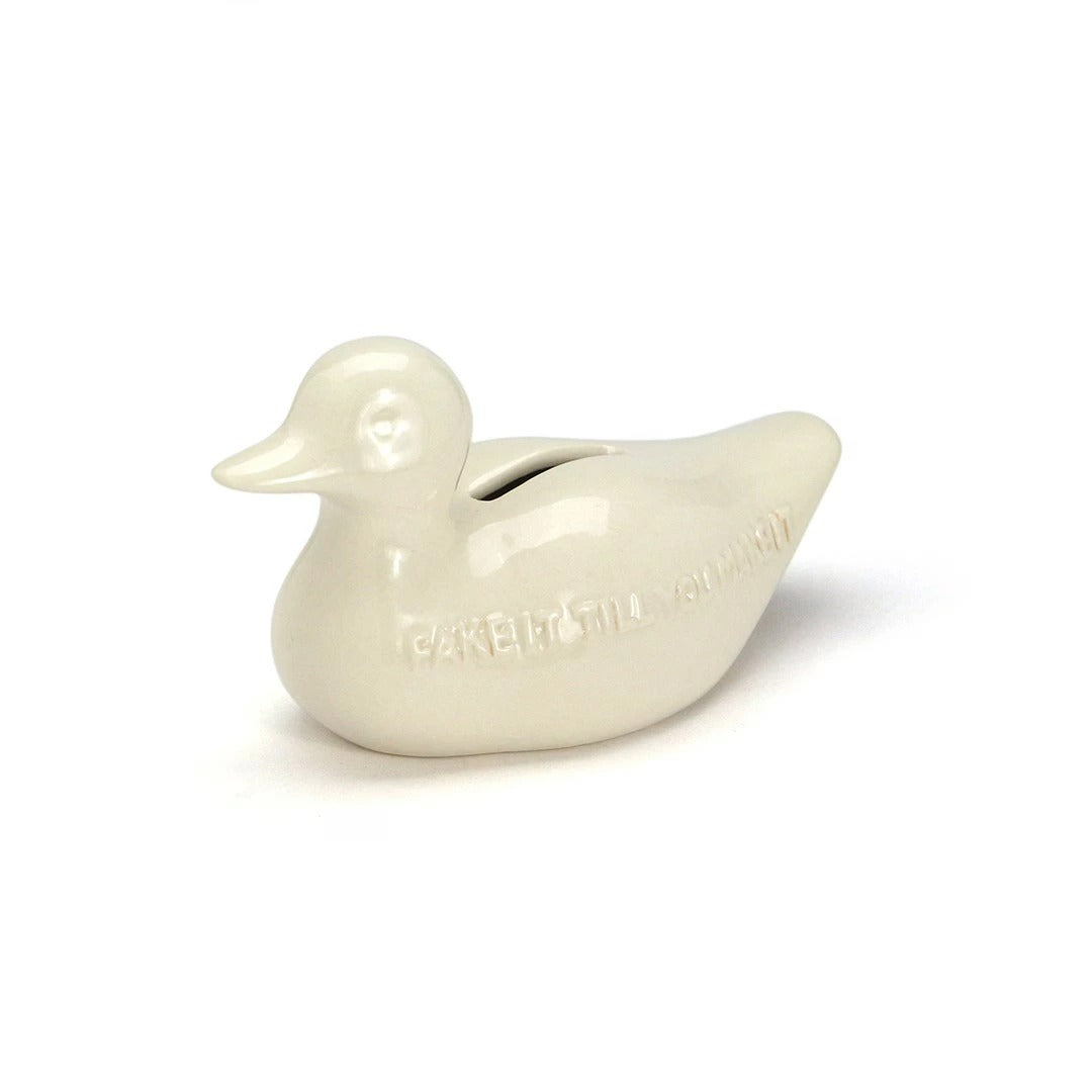 クラックル デコイ バンク 貯金箱 陶器 Crackle Decoy Bank DETAIL