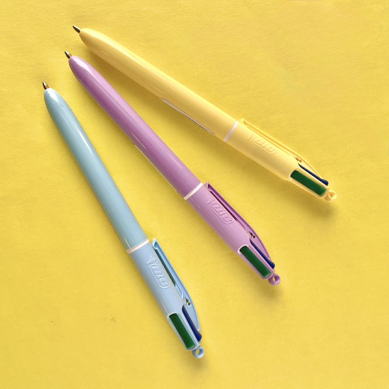 ＢIＣ ビック 4色ボールペン パステル