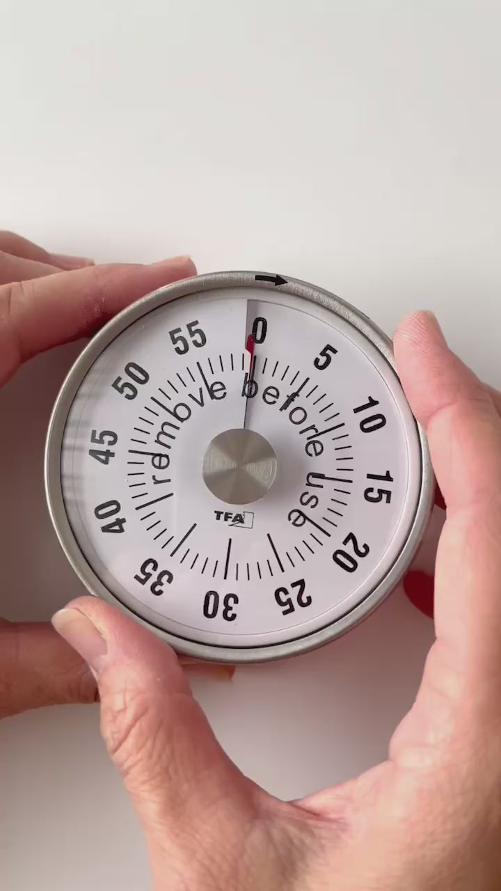 TFA Dostmann Analogue kitchen timer PUCK 38.1028 TFA ドストマン