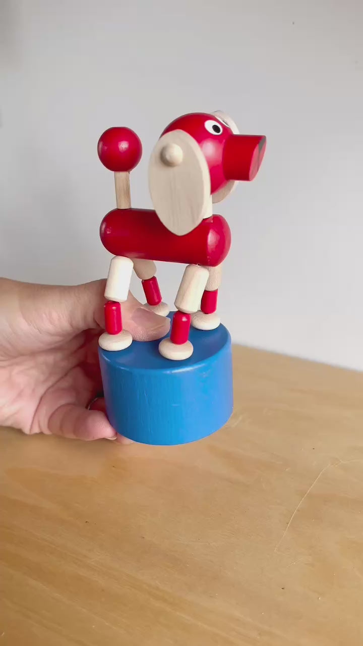 デトア プッシュトイ 木製 チェコ おもちゃ 玩具 オブジェ インテリア