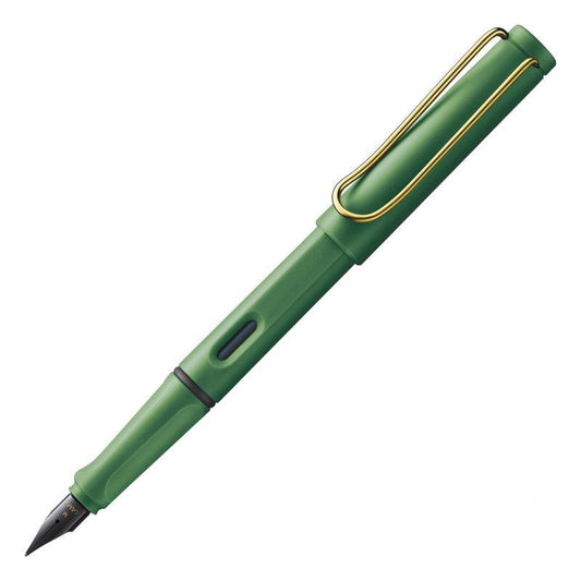 LAMY ラミー サファリ フィールドグリーン ゴールドクリップ万年筆 2024 限定カラー safari field green gold clip